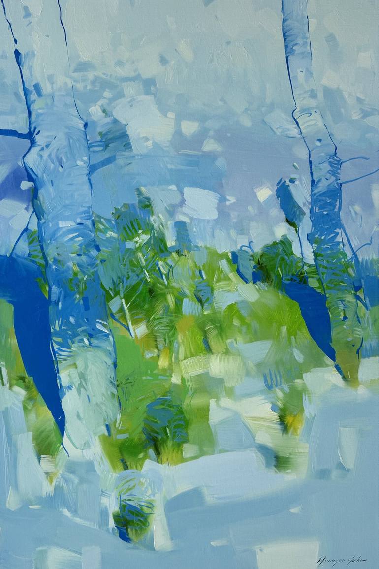 Print of Impressionism Landscape Paintings by Vahe Yeremyan