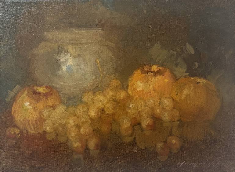 Print of Realism Still Life Paintings by Vahe Yeremyan