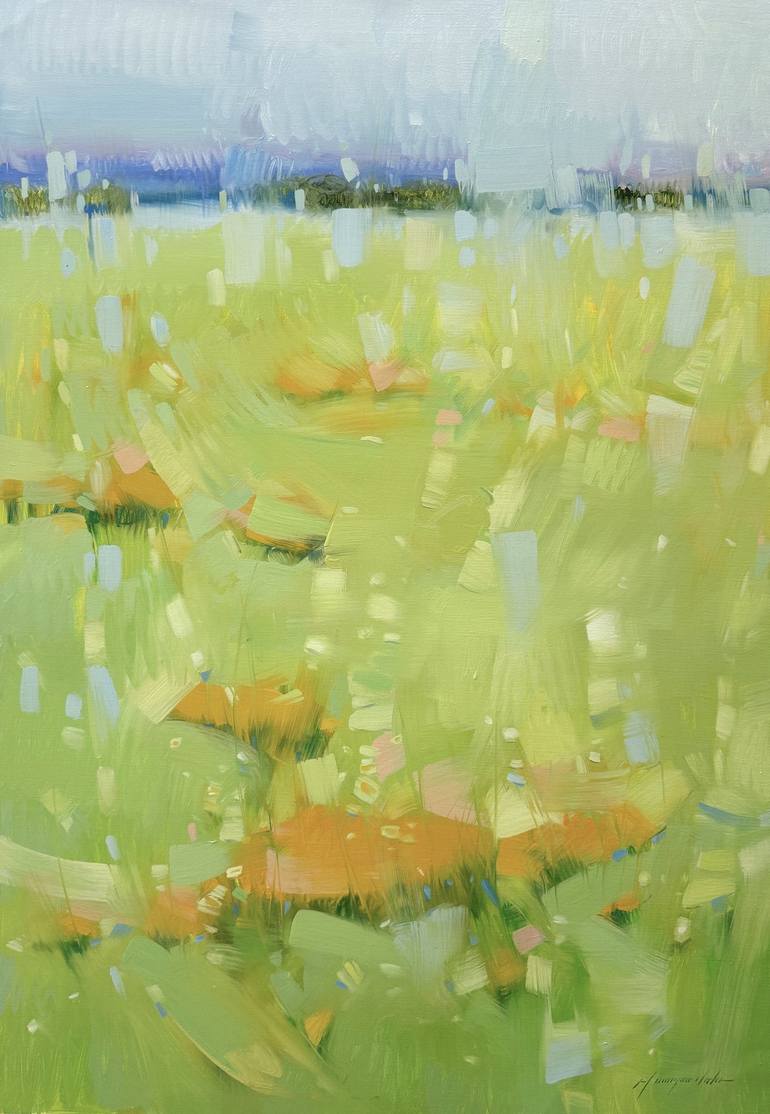 Print of Impressionism Landscape Paintings by Vahe Yeremyan