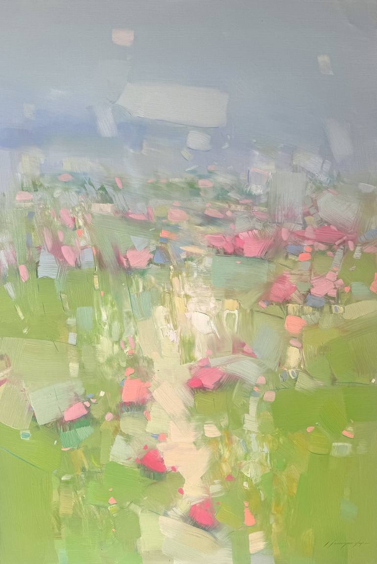 Print of Impressionism Landscape Paintings by Vahe Yeremyan