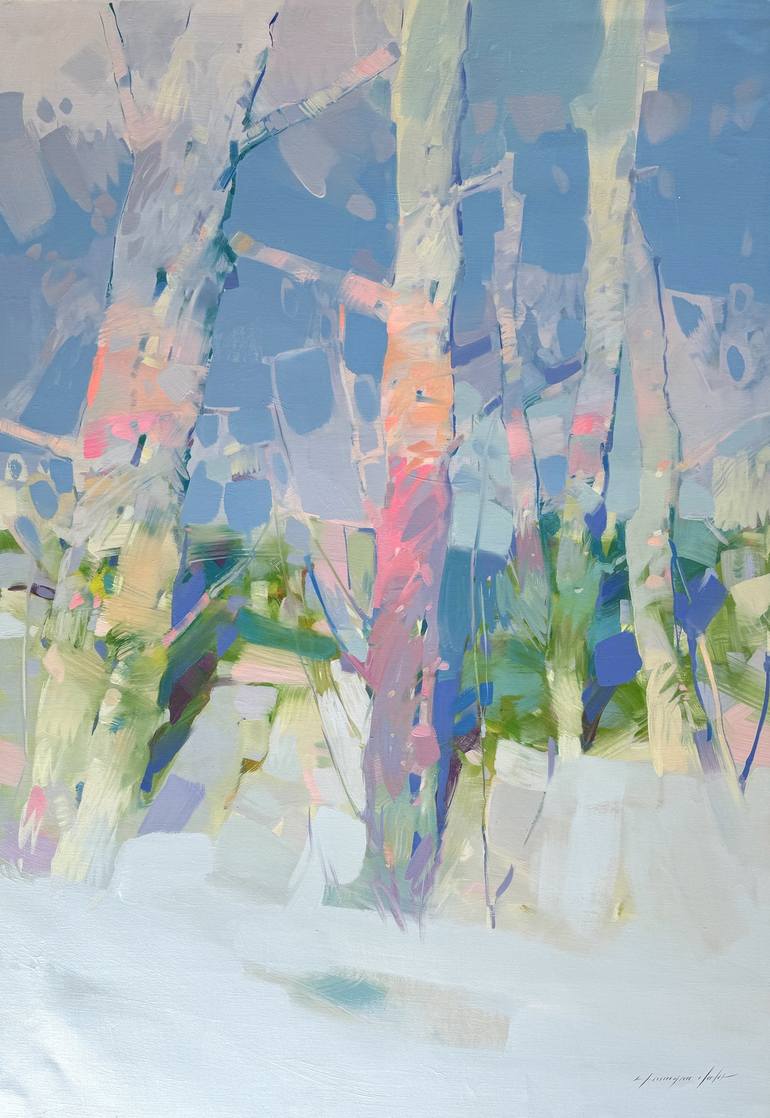 Print of Impressionism Landscape Paintings by Vahe Yeremyan