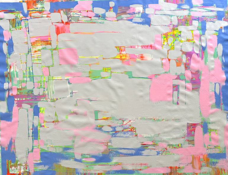 Print of Abstract Paintings by Vahe Yeremyan