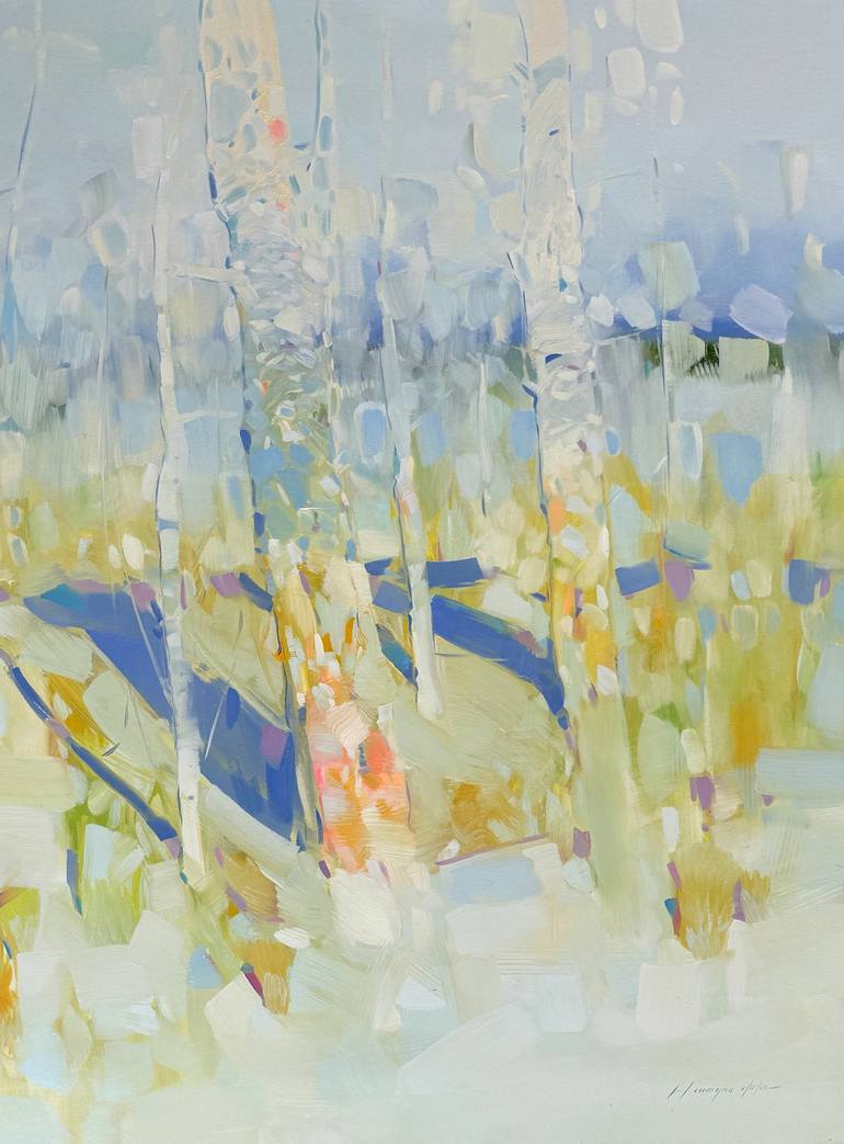 Original Impressionism Landscape Painting by Vahe Yeremyan