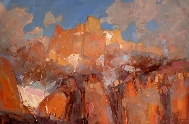 Print of Impressionism Landscape Paintings by Vahe Yeremyan