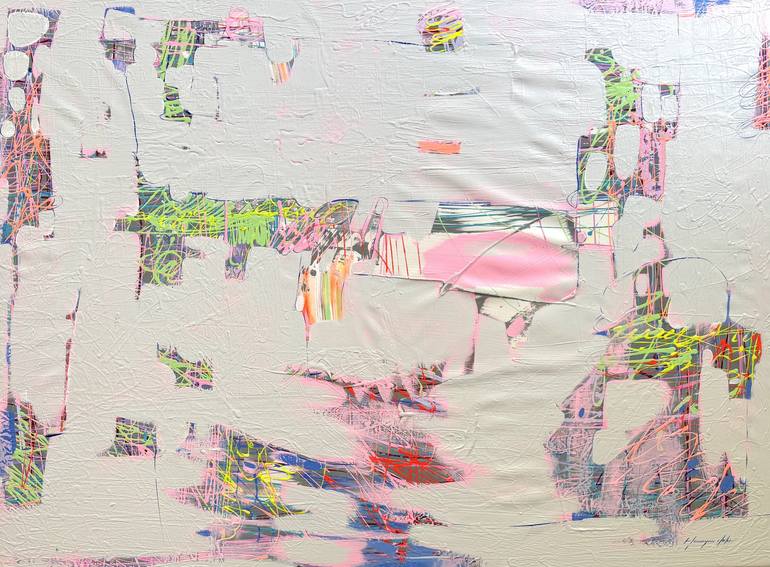 Print of Abstract Paintings by Vahe Yeremyan