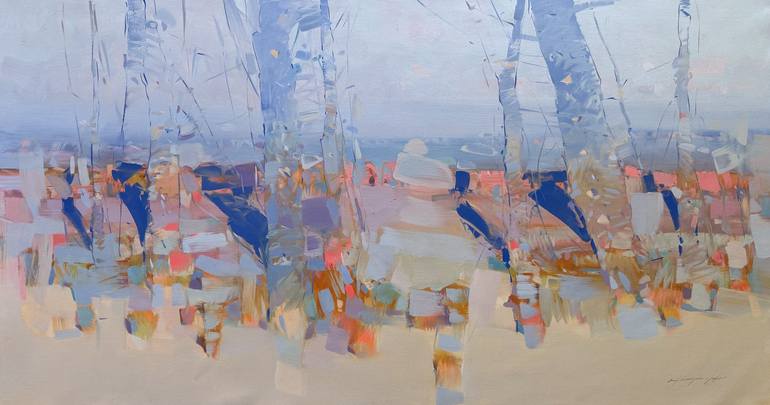 Print of Impressionism Landscape Paintings by Vahe Yeremyan