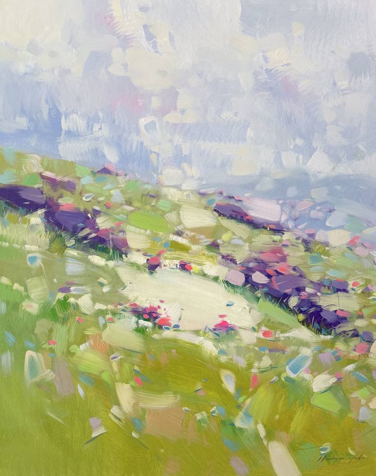 Print of Impressionism Landscape Paintings by Vahe Yeremyan
