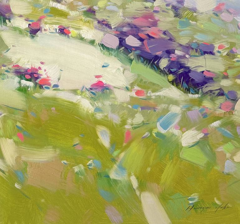 Original Impressionism Landscape Painting by Vahe Yeremyan
