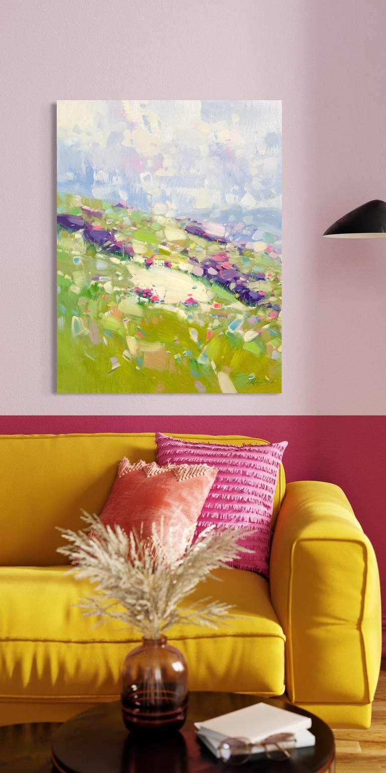 Original Impressionism Landscape Painting by Vahe Yeremyan