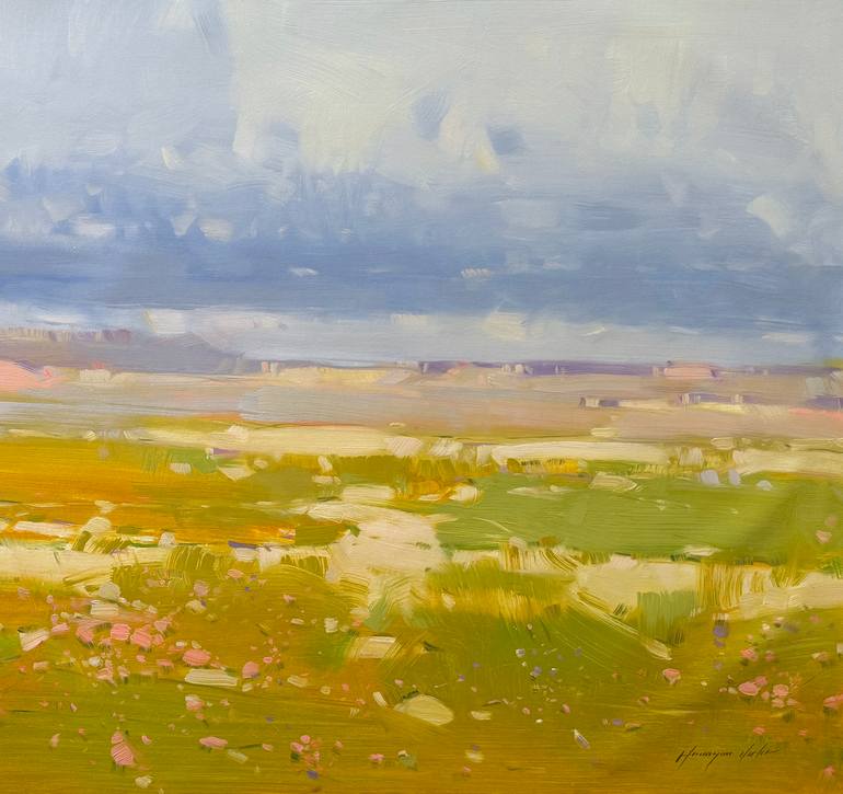 Original Impressionism Landscape Painting by Vahe Yeremyan