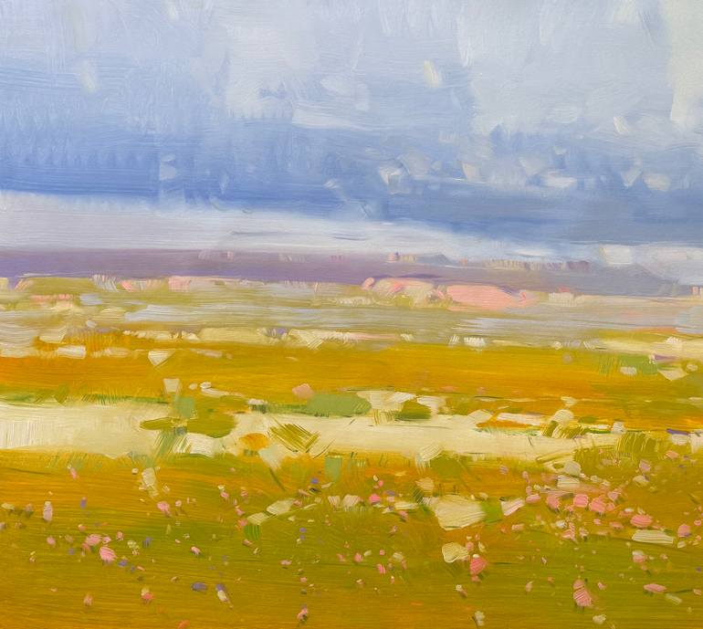 Original Impressionism Landscape Painting by Vahe Yeremyan