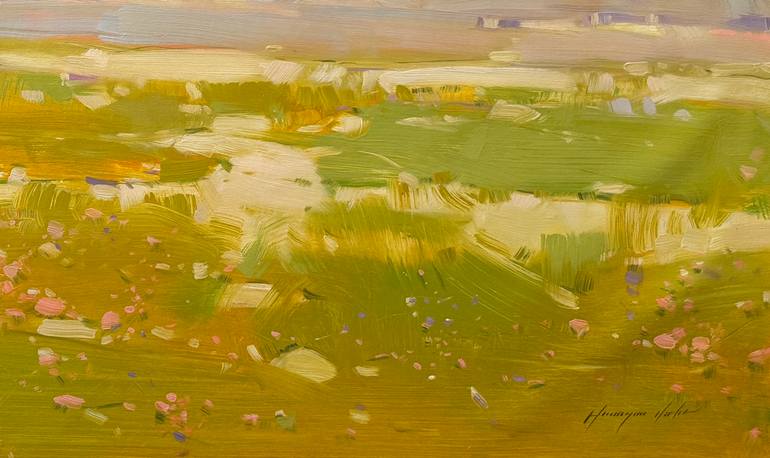 Original Impressionism Landscape Painting by Vahe Yeremyan