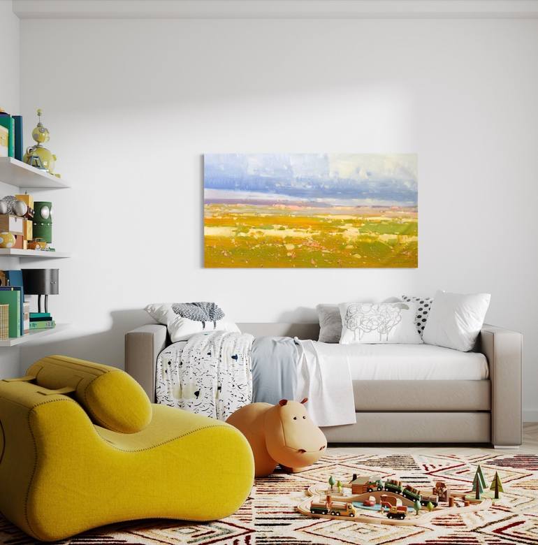 Original Impressionism Landscape Painting by Vahe Yeremyan