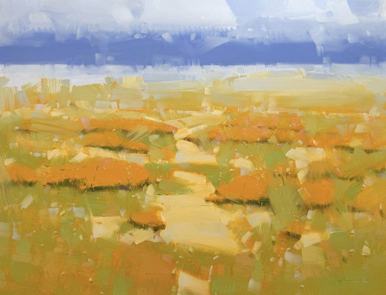 Print of Impressionism Landscape Paintings by Vahe Yeremyan