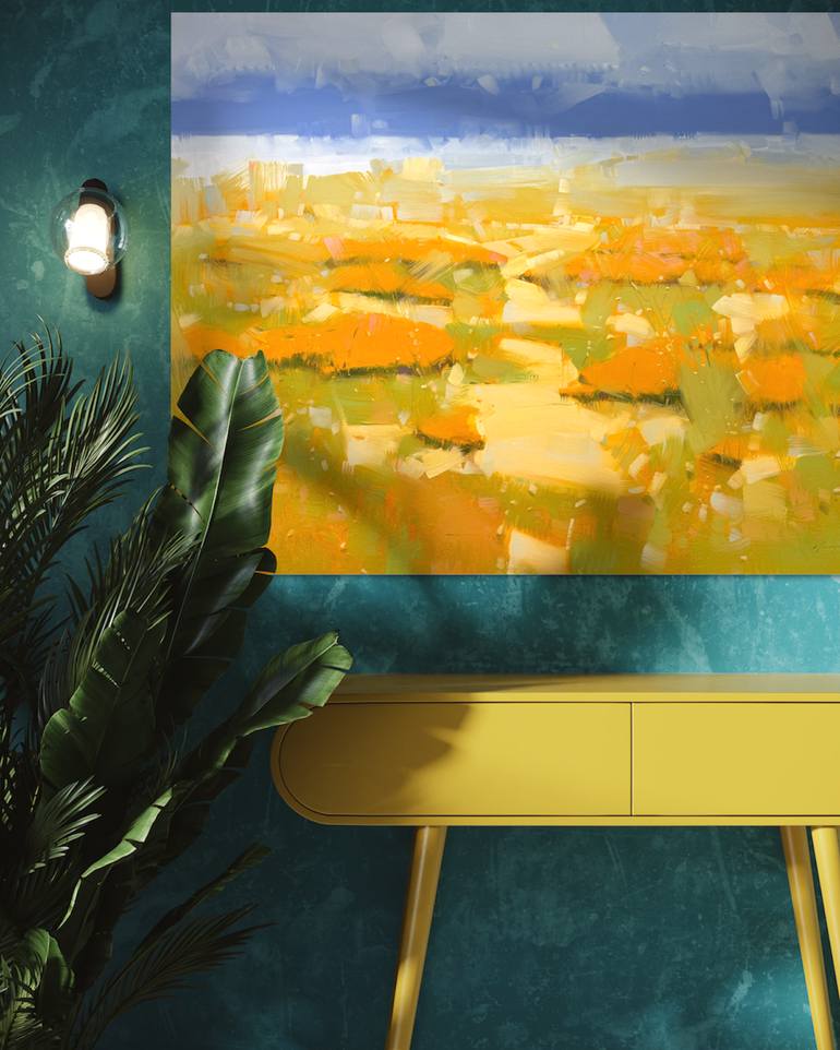 Original Impressionism Landscape Painting by Vahe Yeremyan