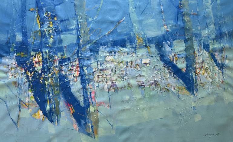 Print of Impressionism Landscape Paintings by Vahe Yeremyan