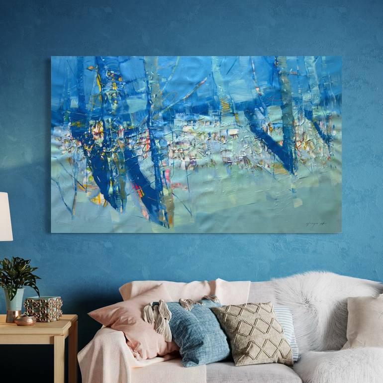 Original Impressionism Landscape Painting by Vahe Yeremyan