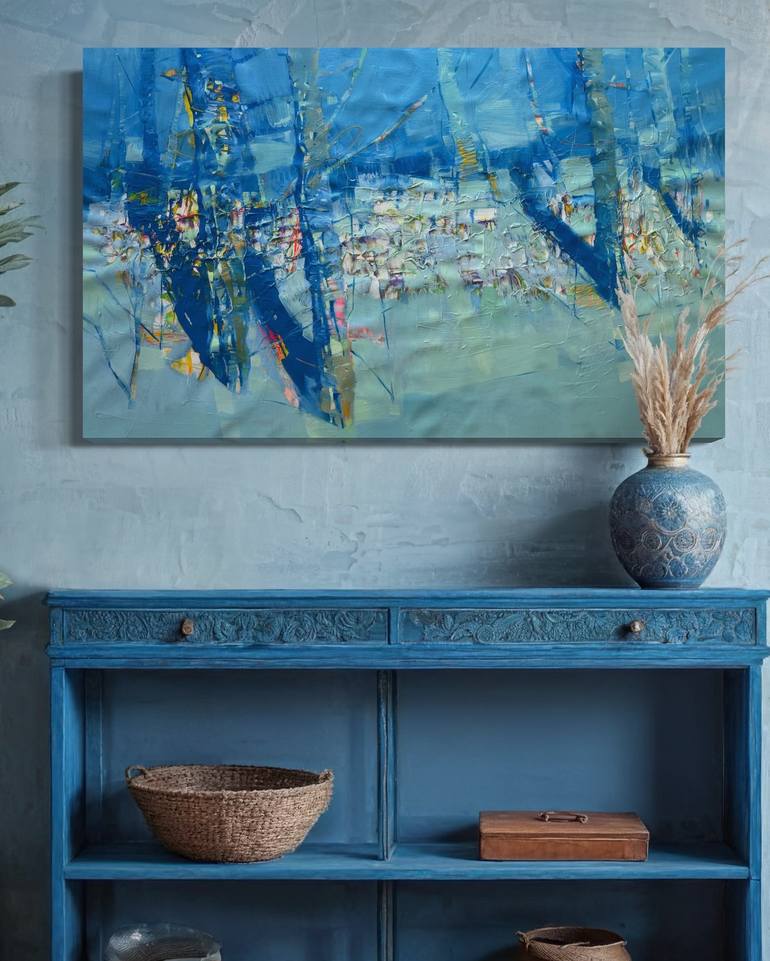 Original Impressionism Landscape Painting by Vahe Yeremyan