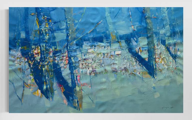 Original Impressionism Landscape Painting by Vahe Yeremyan