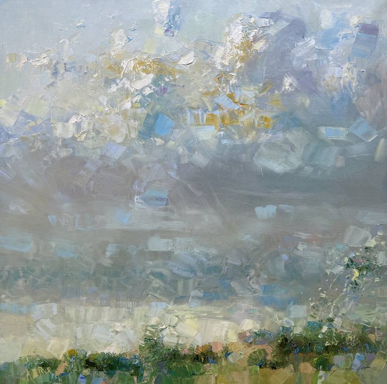 Print of Impressionism Seascape Paintings by Vahe Yeremyan