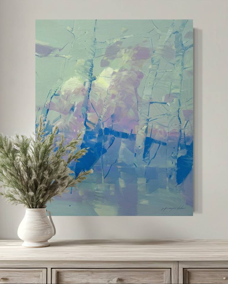 Original Impressionism Landscape Painting by Vahe Yeremyan