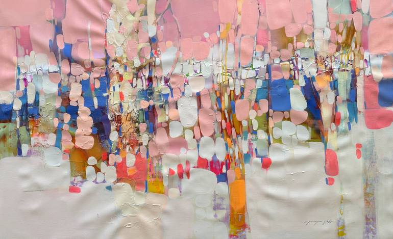 Print of Abstract Paintings by Vahe Yeremyan