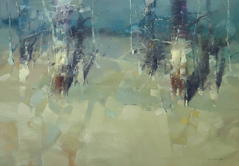 Print of Impressionism Landscape Paintings by Vahe Yeremyan
