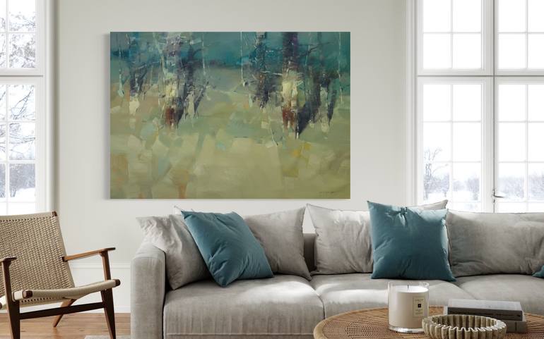 Original Impressionism Landscape Painting by Vahe Yeremyan