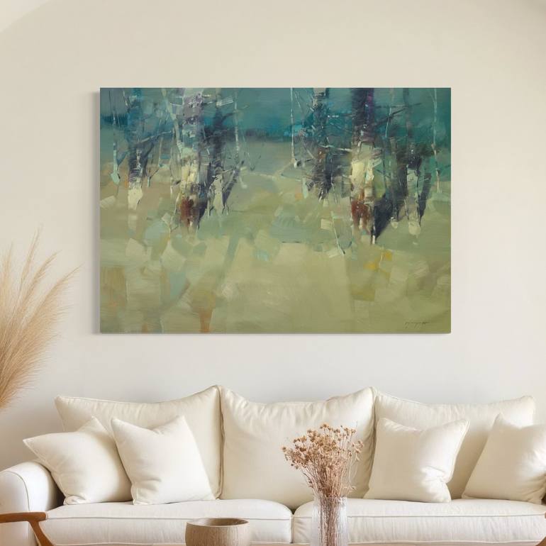 Original Impressionism Landscape Painting by Vahe Yeremyan