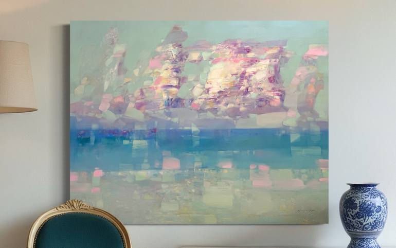 Original Impressionism Seascape Painting by Vahe Yeremyan