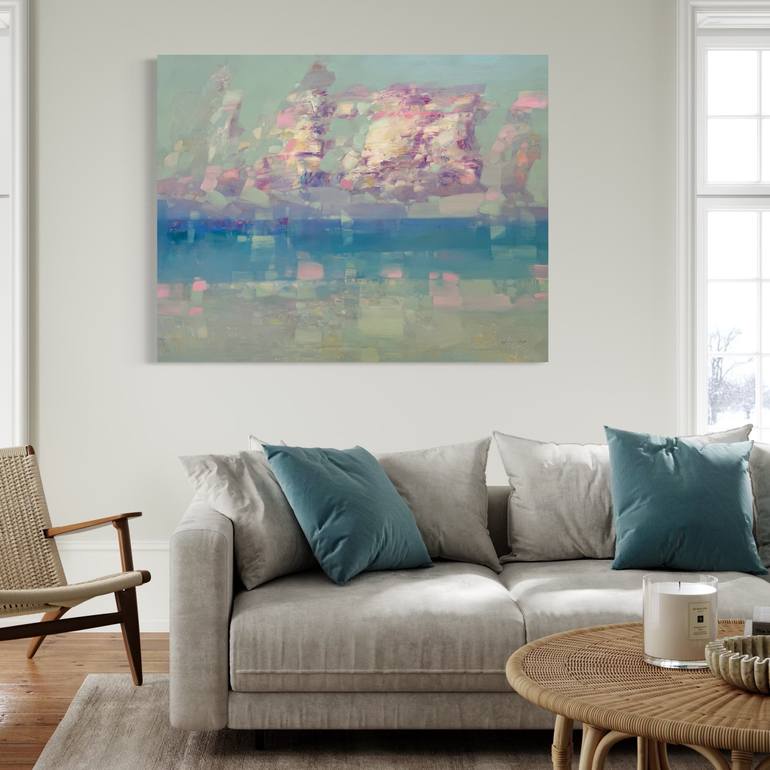 Original Impressionism Seascape Painting by Vahe Yeremyan