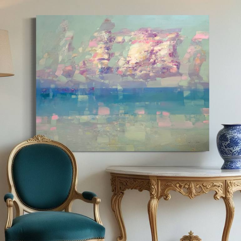 Original Impressionism Seascape Painting by Vahe Yeremyan