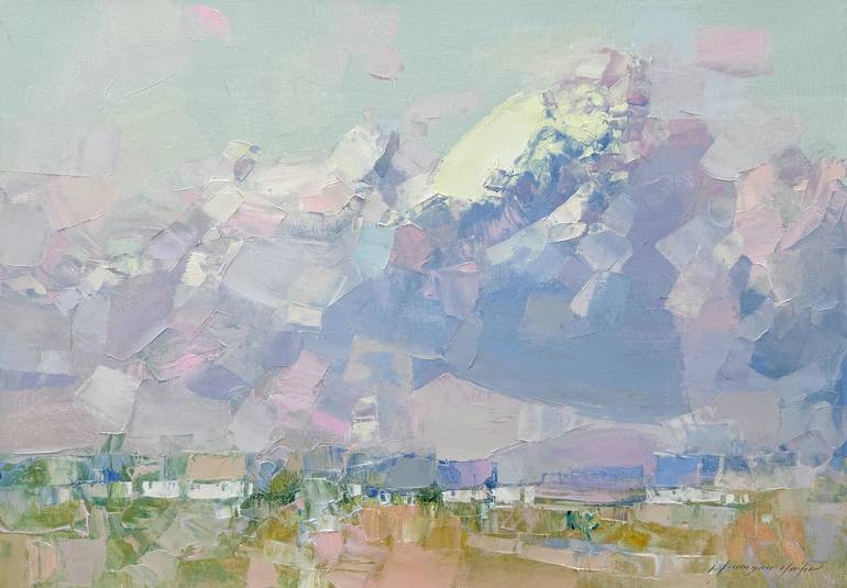 Print of Impressionism Landscape Paintings by Vahe Yeremyan