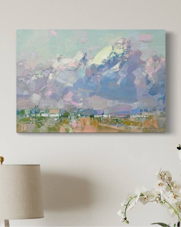 Original Impressionism Landscape Painting by Vahe Yeremyan