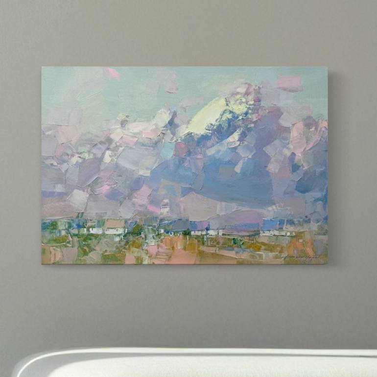 Original Impressionism Landscape Painting by Vahe Yeremyan