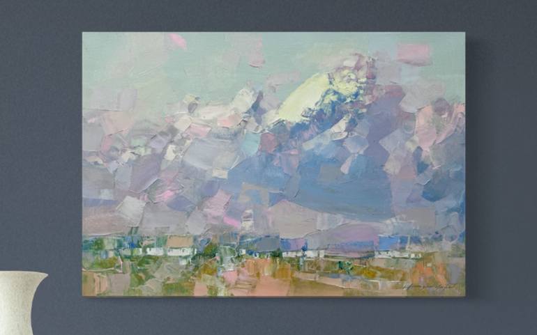 Original Impressionism Landscape Painting by Vahe Yeremyan