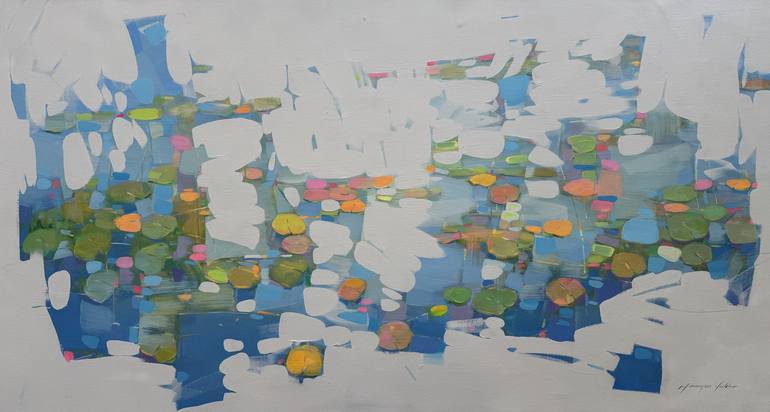 Print of Impressionism Floral Paintings by Vahe Yeremyan