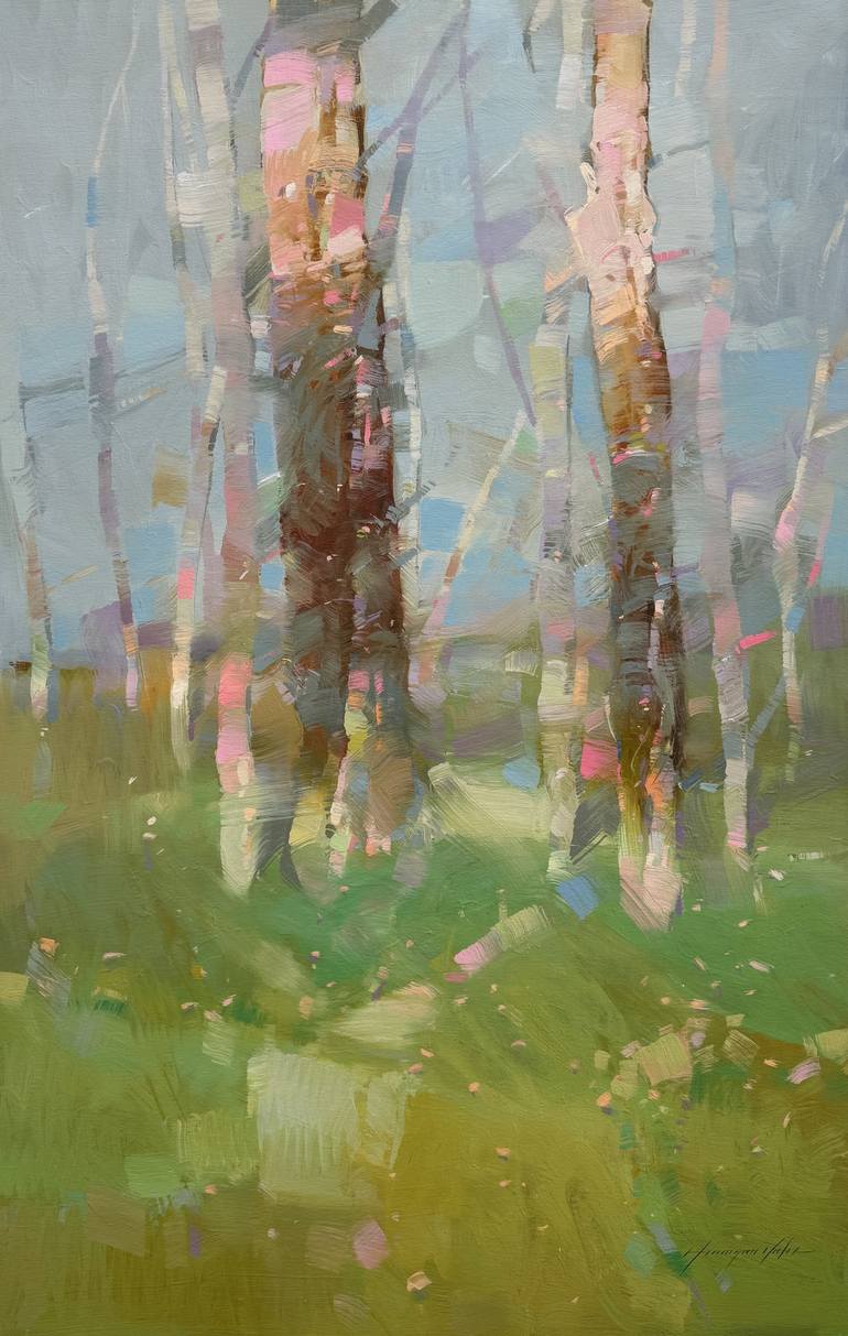 Print of Impressionism Landscape Paintings by Vahe Yeremyan