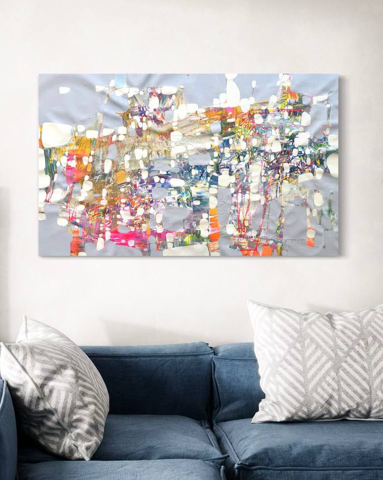 Original Abstract Painting by Vahe Yeremyan