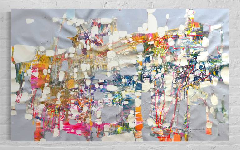 Original Abstract Painting by Vahe Yeremyan