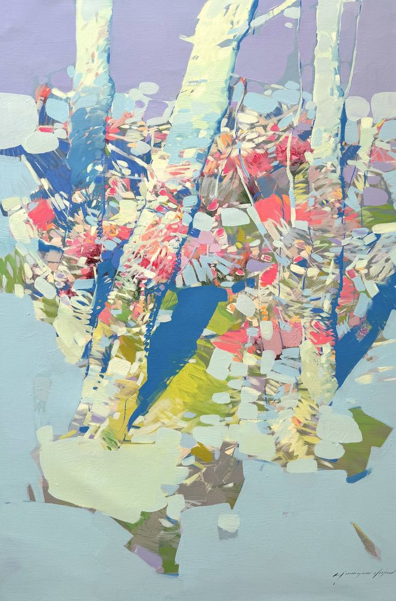 Print of Impressionism Landscape Paintings by Vahe Yeremyan