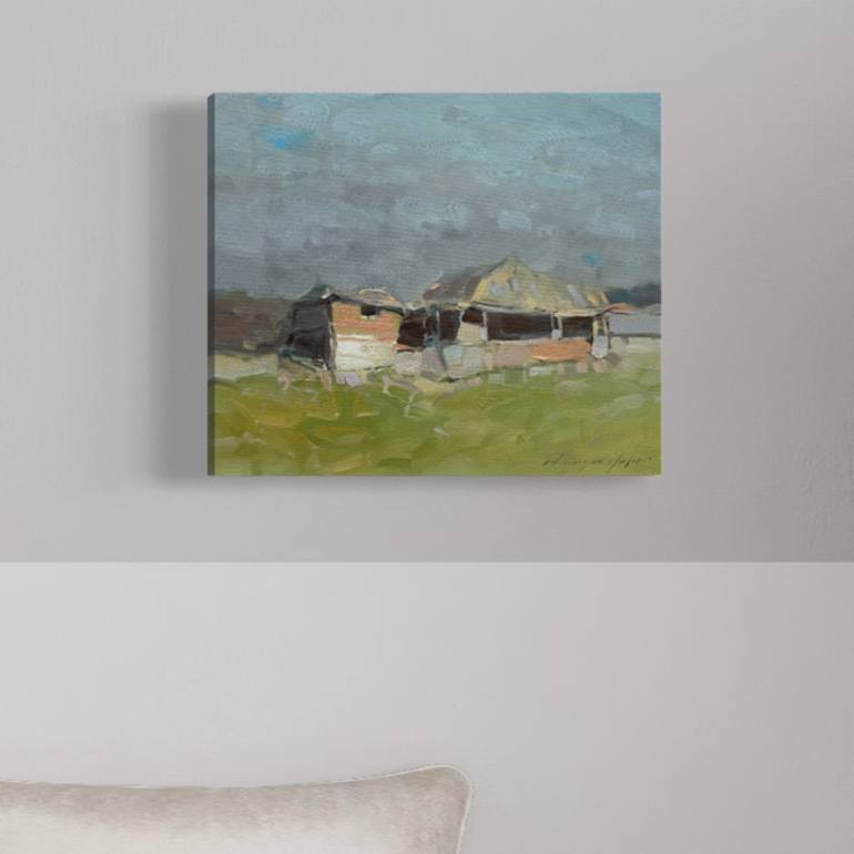 Original Impressionism Landscape Painting by Vahe Yeremyan