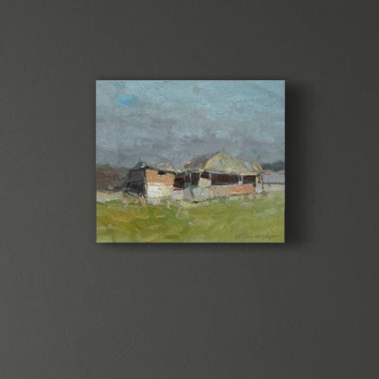 Original Impressionism Landscape Painting by Vahe Yeremyan