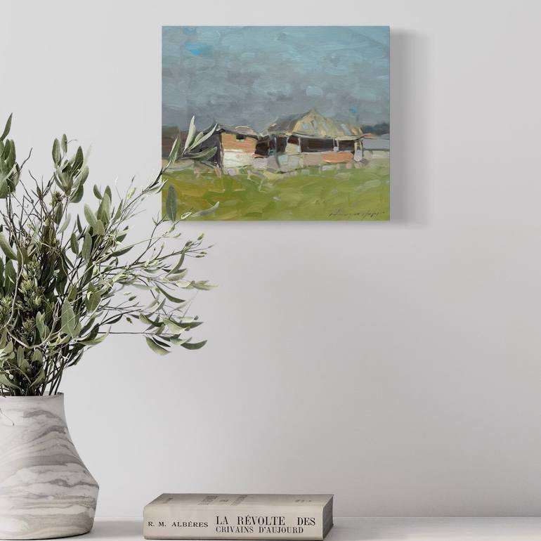 Original Impressionism Landscape Painting by Vahe Yeremyan
