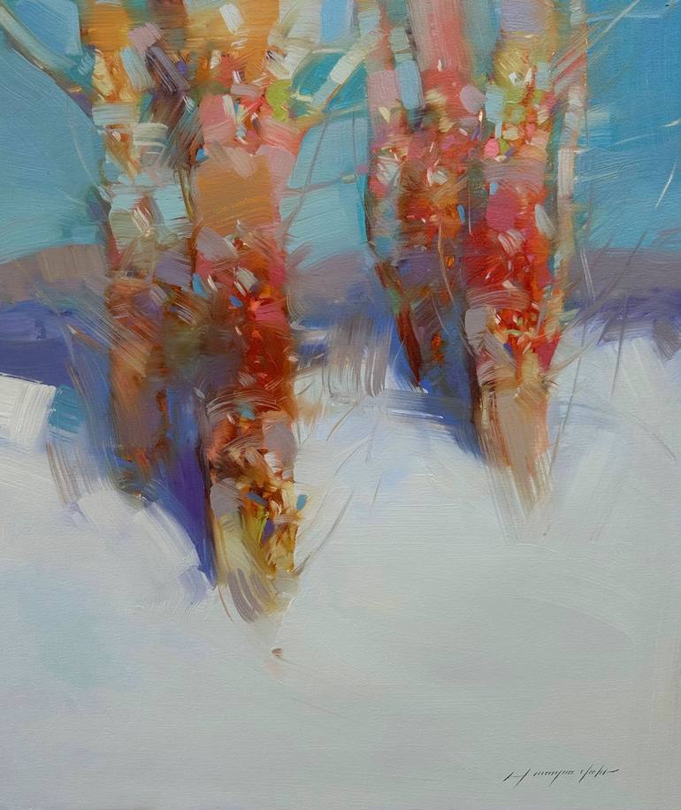 Print of Impressionism Landscape Paintings by Vahe Yeremyan
