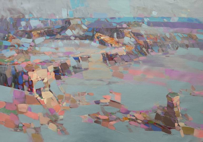 Print of Impressionism Landscape Paintings by Vahe Yeremyan