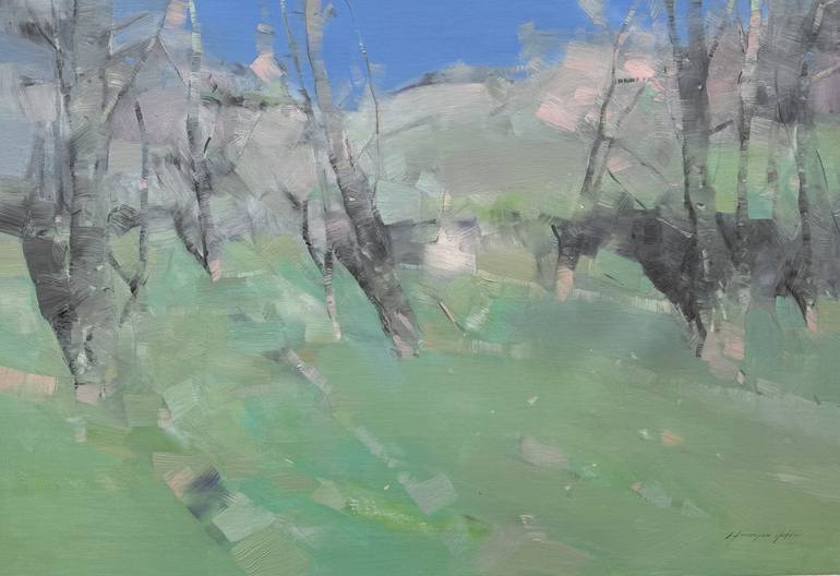 Print of Impressionism Landscape Paintings by Vahe Yeremyan