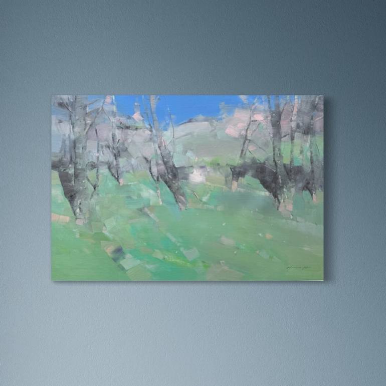 Original Impressionism Landscape Painting by Vahe Yeremyan
