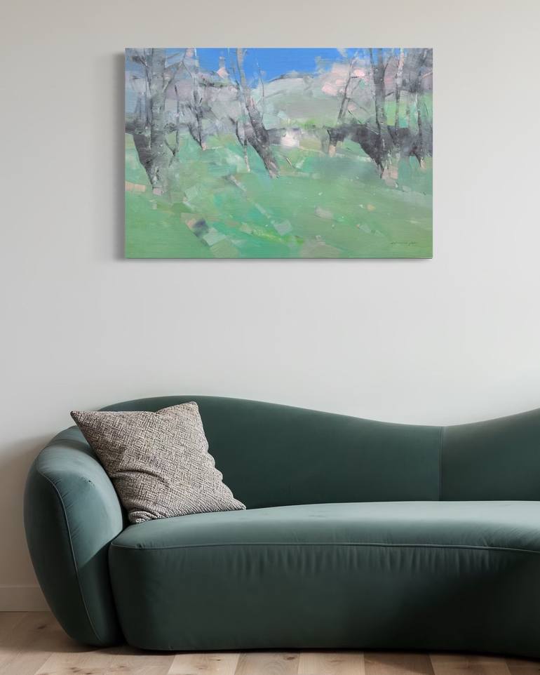 Original Impressionism Landscape Painting by Vahe Yeremyan