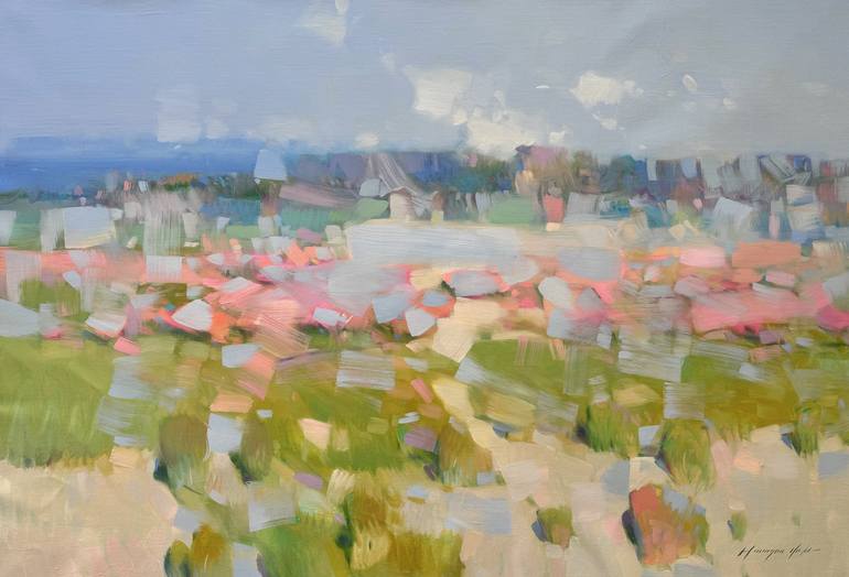 Print of Impressionism Landscape Paintings by Vahe Yeremyan